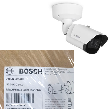 NBE-5702-AL NBE-5703-AL  NBE-5704-AL BOSCH 博世型摄像机2MP HDR 3.2-10.5mm